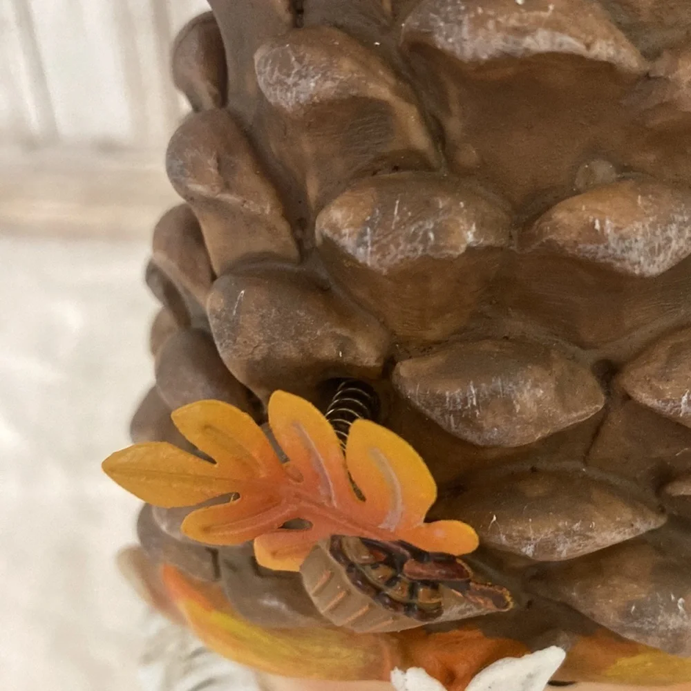 Give Thanks Garden Gnomes and Squirrel